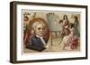 Isaac Newton, English Physicist and Mathematician-null-Framed Giclee Print