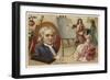 Isaac Newton, English Physicist and Mathematician-null-Framed Giclee Print