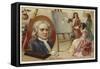 Isaac Newton, English Physicist and Mathematician-null-Framed Stretched Canvas