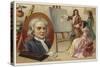 Isaac Newton, English Physicist and Mathematician-null-Stretched Canvas