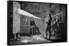Isaac Newton, English Scientist and Mathematician, 1874-null-Framed Stretched Canvas