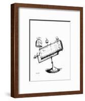 Isaac Newton's Design for a Reflecting Telescope-Science Photo Library-Framed Photographic Print