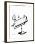 Isaac Newton's Design for a Reflecting Telescope-Science Photo Library-Framed Photographic Print