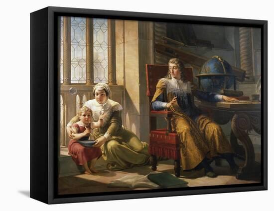 Isaac Newton's Discovery of the Refraction of Light, 1827-Pelagio Palagi-Framed Stretched Canvas