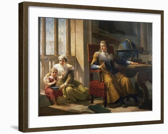 Isaac Newton's Discovery of the Refraction of Light, 1827-Pelagio Palagi-Framed Giclee Print