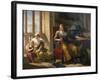 Isaac Newton's Discovery of the Refraction of Light, 1827-Pelagio Palagi-Framed Giclee Print