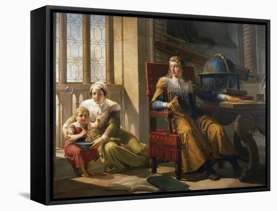 Isaac Newton's Discovery of the Refraction of Light, 1827-Pelagio Palagi-Framed Stretched Canvas