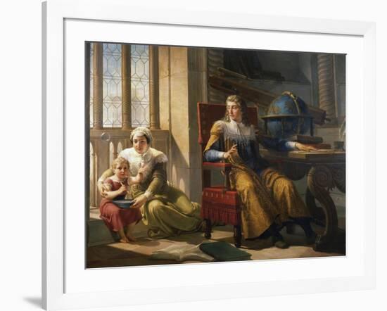 Isaac Newton's Discovery of the Refraction of Light, 1827-Pelagio Palagi-Framed Giclee Print