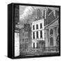 Isaac Newton's House, St Martin's Street, Leicester Square, London, C1850-null-Framed Stretched Canvas