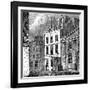 Isaac Newton's House, St Martin's Street, Leicester Square, London, C1850-null-Framed Giclee Print