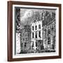 Isaac Newton's House, St Martin's Street, Leicester Square, London, C1850-null-Framed Giclee Print