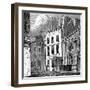 Isaac Newton's House, St Martin's Street, Leicester Square, London, C1850-null-Framed Giclee Print