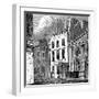 Isaac Newton's House, St Martin's Street, Leicester Square, London, C1850-null-Framed Giclee Print