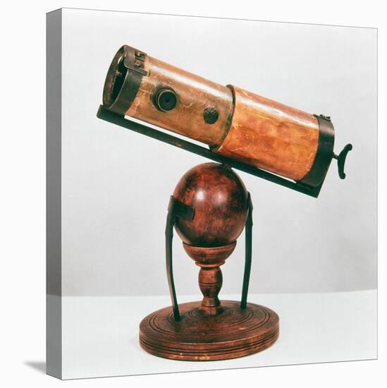 Isaac Newton's Reflecting Telescope, 1668-Sir Isaac Newton-Stretched Canvas