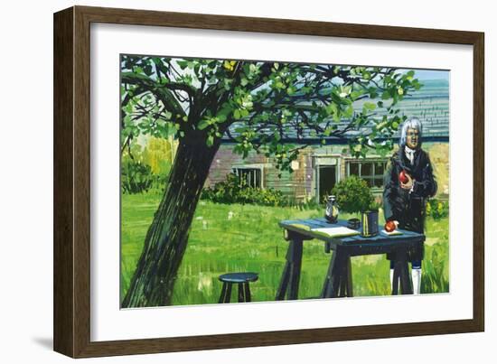 Isaac Newton (Woolsthorpe-By-Colsterworth-null-Framed Giclee Print