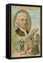 Isaac Newton-null-Framed Stretched Canvas