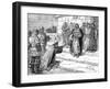 Isaac of Cyprus Begs Richard I-null-Framed Art Print