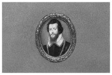 Edward Herbert, 1st Baron Herbert of Cherbury, circa 1610-14 (Miniature)-Isaac Oliver-Giclee Print