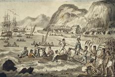 Otahitiano', from the Voyages of Captain Cook-Isaac Robert Cruikshank-Giclee Print