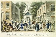 The Royal Wells, Cheltenham, or Spasmodic Affections for Spa Water, 1825-Isaac Robert Cruikshank-Giclee Print