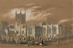 St John's Church, Newcastle, 1848 (Bodycolour, Pencil and W/C on Paper)-Isaac Shaw-Giclee Print