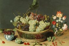 Still Life with a Basket of Fruit-Isaac Soreau-Stretched Canvas