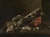 Still Life with Fish-Isaac van Duynen-Framed Stretched Canvas