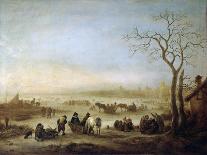 Country Inn with Horse and Wagon-Isaac Van Ostade-Stretched Canvas