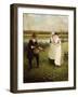 Isaac Walton and the Milkmaids-George Henry Boughton-Framed Giclee Print