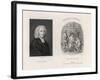 Isaac Watts Divine and Writer-Robert Graves-Framed Art Print