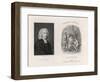 Isaac Watts Divine and Writer-Robert Graves-Framed Art Print