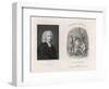 Isaac Watts Divine and Writer-Robert Graves-Framed Art Print