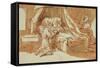 Isaak Blessing Jacob and Esau-Rembrandt van Rijn-Framed Stretched Canvas