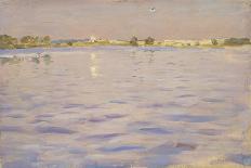 At a lake. 1893-Isaak Iljitsch Lewitan-Giclee Print