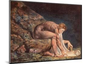 Isaak Newton, 1795-William Blake-Mounted Giclee Print