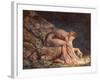 Isaak Newton, 1795-William Blake-Framed Giclee Print