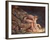 Isaak Newton, 1795-William Blake-Framed Giclee Print