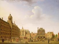 The Bookshop and Lottery Agency of Jan de Groot in the Kalverstraat in Amsterdam, 1779-Isaak Ouwater-Giclee Print