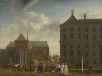 View of the Mint Tower at Amsterdam, 1777-Isaak Ouwater-Stretched Canvas