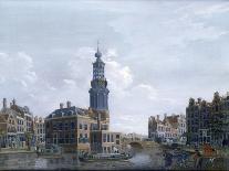 View of the Mint Tower at Amsterdam, 1777-Isaak Ouwater-Framed Giclee Print