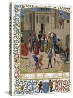 Isabeau de Baviere 1389-null-Stretched Canvas