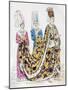 Isabeau of Bavaria, Queen Consort of Charles VI of France, 1385-null-Mounted Giclee Print