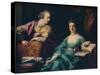 'Isabel and Thomas Crathorne', 1767-Francis Cotes-Stretched Canvas