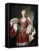 Isabel De Farnesio, 1723-Jean Ranc-Framed Stretched Canvas