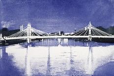 Blackfriars Bridge, 1996-Isabel Hutchison-Framed Giclee Print