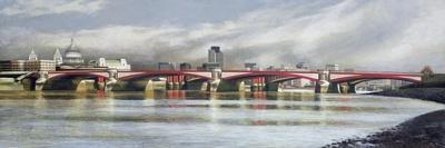 Hammersmith Bridge-Isabel Hutchison-Framed Giclee Print