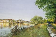 Albert Bridge (After Painting)-Isabel Hutchison-Giclee Print