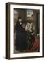 Isabel of Portugal with Saint Elizabeth, 1457-1460-Petrus Christus-Framed Giclee Print