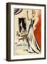 Isabel Val, Magazine Advertisement, Spain, 1942-null-Framed Giclee Print