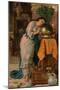 Isabella and the Pot of Basil, 1867-William Holman Hunt-Mounted Giclee Print